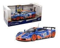 Solido 1:18 Mclaren F1 Gtr 24h Le Mans 1996 #33 Blue/orange - Diecast