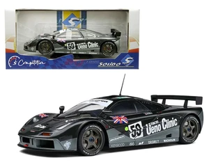 Solido 1:18 Mclaren F1 Gtr Short Tail - 24h Le Mans 1995 - Dalmas, Sekiya, Lehto #59 - Dark Grey Metallic - Diecast