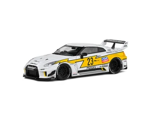 Solido 1:43 2019 Nissan Gt-r (r35) Liberty Walk Silhouette - White - Diecast