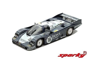 Sparky Model 1:64 Sparky - Porsche 956 No.18 7th 24h Le Mans 1983 J Lã¤ssig - A. Plankenhorn - D. Wilson - Diecast