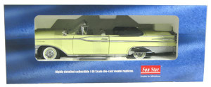 Sunstar 1:18 Platinum 1959 Ford Mercury Park Lane Convertible - Diecast