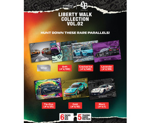 Tarmac Cards Liberty Walk Collectible Trading Cards Volume 2 - Limited Edition - Diecast