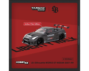 Tarmac Works 1:43 Lb-silhouette Works Gt Nissan 35gt-rr - Full Carbon - Hobby43 - Diecast
