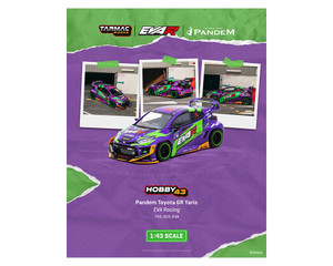 Tarmac Works 1:43 Pandem Toyota Gr Yaris Eva Racing - Diecast