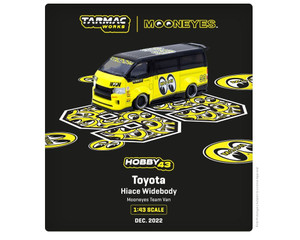 Tarmac Works 1:43 Toyota Hiace Widebody Mooneyes Team Van - Diecast