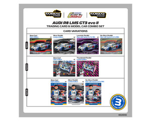 Tarmac Works 1:64 Audi R8 Lms Gt3 Evo Ii Sugo - Macau Gt Cup - Fia Gt World Cup 2024 Uno Racing James Yu - Hobby64 & Tarmac Cards - Diecast