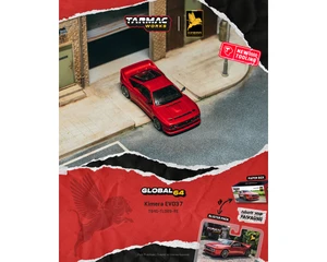 Tarmac Works 1:64 Kimera Evo37 - Red - Global64 - Diecast