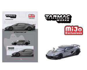 Tarmac Works 1:64 Koenigsegg Gemera - Grey- Global64 - Mijo Exclusives - Diecast