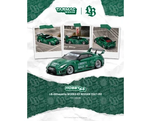 Tarmac Works 1:64 Lb-silhouette Works Gt Nissan 35gt-rr - Emerald Green - Hobby64 - Diecast