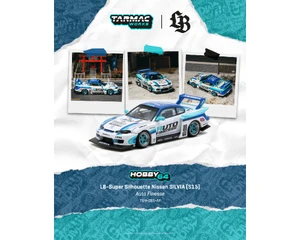 Tarmac Works 1:64 Lb-super Silhouette Nissan Silvia (s15) Auto Finesse - White - Hobby64 - Diecast