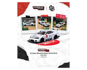 Tarmac Works 1:64 Lb-super Silhouette Nissan Silvia (s15) Drift 2025 - Diecast