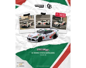 Tarmac Works 1:64 Lb-works Toyota Supra (a90) - White - Hobby64 - Diecast
