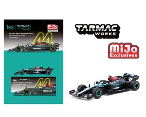 Tarmac Works 1:64 Mercedes-amg F1 W12 E Performance New York Demo Run 2024 Lewis Hamilto - Mijo Exclusives - Diecast