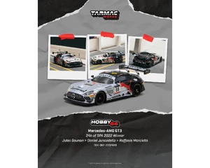 Tarmac Works 1:64 Mercedes-amg Gt3 24h Of Spa 2022 Winner Jules Gounon / Daniel Juncadella / Raffaele Marciello- Hobby64 - Diecast