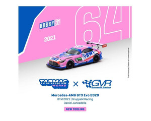 Tarmac Works 1:64 Mercedes-amg Gt3 Dtm 2021 Gruppem Racing Daniel Juncadella - Hobby64 - Diecast