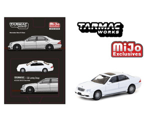 Tarmac Works 1:64 Mercedes-benz S-class Wald Alabaster White - Mijo Exclusives - Diecast