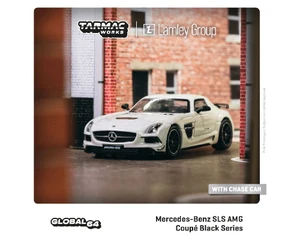 Tarmac Works 1:64 Mercedes-benz Sls Amg Coupe Black Series (white) - Global64 - Diecast