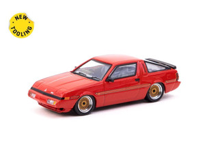 Tarmac Works 1:64 Mitsubishi Starion (bright Red) - Diecast