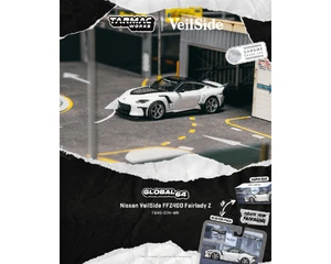 Tarmac Works 1:64 Nissan Veilside Ffz400 Fairlady Z - White - Global64 - Limited Edition - Diecast