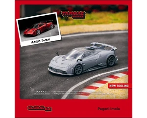 Tarmac Works 1:64 Pagani Imola - Rosso Dubai - Global64 - Diecast