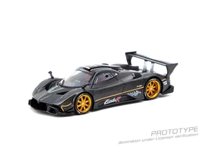 Tarmac Works 1:64 Pagani Zonda R - Matte Exposed Carbon Fiber- Global64 - Special Edition - Diecast