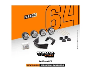 Tarmac Works 1:64 Parts64 Rotiform Ozt Wheels And Parts Design For Rwb Models - Diecast