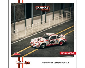 Tarmac Works 1:64 Porsche 911 Carrera Rsr 2.8 24h Le Mans 1973 #45 Winner - Collab64 - Diecast