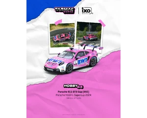 Tarmac Works 1:64 Porsche 911 Gt3 Cup (992) Porsche Mobil 1 Supercup 2024 Harry King - Hobby64 - Diecast