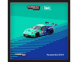 Tarmac Works 1:64 Porsche 911 Gt3 R #44 Nurburgring 24h 2023 J. Eriksson / T. Heinemann / N. Menzel / M. Ragginger - Ixo Models Collab - Hobby64 - Diecast