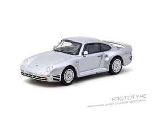 Tarmac Works 1:64 Porsche 959 - Silver - Global64 - Mijo Exclusives Limited Edition - Diecast