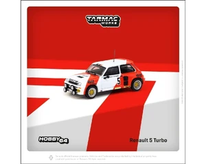 Tarmac Works 1:64 Renault 5 Turbo Rallye Du Var 1982 Alain Prost / Jean-marc Andriã© - Hobby64 - Diecast