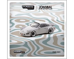 Tarmac Works 1:64 Rwb 964 Jon Sibal With Showcase - Diecast