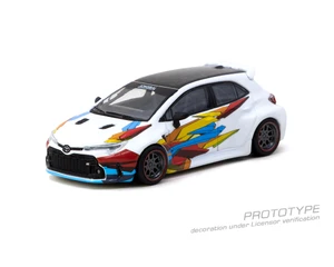 Tarmac Works 1:64 Toyota Corolla Widebody Jon Sibal - White - Global64 - Mijo Exclusives Limited Edition - Diecast