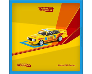 Tarmac Works 1:64 Volvo 240 Turbo Thai Group A Championship Bira Circuit Pattaya Winner 1988 Per-gunnar Andersson - Hobby64 - Diecast