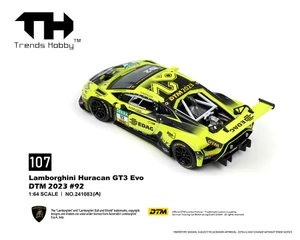 Trends Hobby 1:64 Lamborghini Huracan Gt3 Evo - Dtm 2023 #92 - Diecast