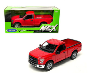 Welly 1:24 2015 Ford F-150 Regular Cab Red - Diecast