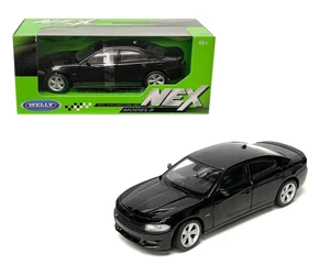 Welly 1:24 2016 Dodge Charger R/t Black - Diecast