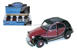 Welly 1:24 Display Citroen 2cv 6 Charleston - Diecast