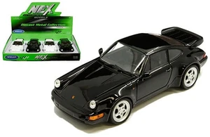 Welly 1:24 Display Tray - Porsche 911 Turbo (964) (black, White) - Diecast