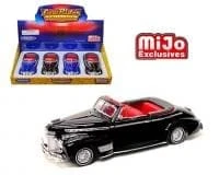 Welly 1:24 Display Tray Mijo Exclusive 1941 Chevrolet Special Deluxe Convertible Low Rider Limited Edition - Diecast