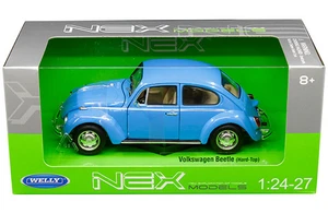Welly 1:24 Volkswagon 1967 Beetle Hard Top - Blue - Diecast