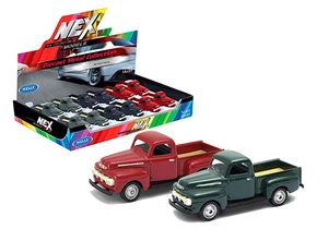 Welly 3" 1951 Ford F-1 Pickup - Display Tray Box Of 12 - Diecast
