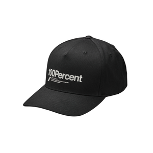 100-percent - Manifesto Snapback Cap Black - 20044-00009