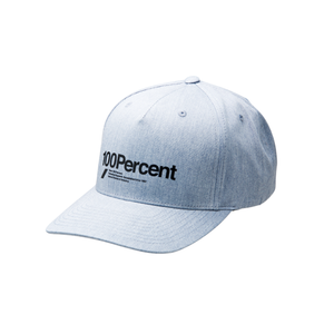 100-percent - Manifesto Snapback Cap Heather Charcoal - 20044-00011