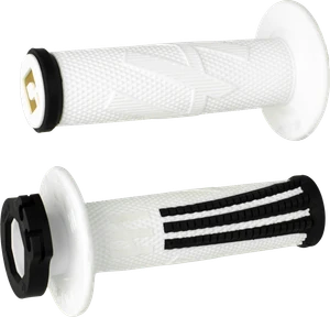 Odi - Emig  Pro  V2  Lock-on  Grip White/black - H36EPWB