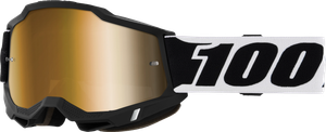 100-percent - Accuri 2 Goggle Blck001 True Gold Mirror Lens - 50014-10066