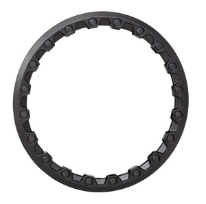 System 3 - Sb10 15" Beadlock Ring 12mm 20-hole Matte Black - 15S3RING-600