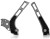 Acerbis - X-grip Frame Guard Silver/black - 2464741015