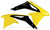 Acerbis - Radiator Shrouds Yellow/black - 2113865137