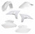 Acerbis - Plastic Kit White - 2171890002